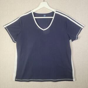 Comfortable Navy Blue Athletic T-Shirt - Size M
